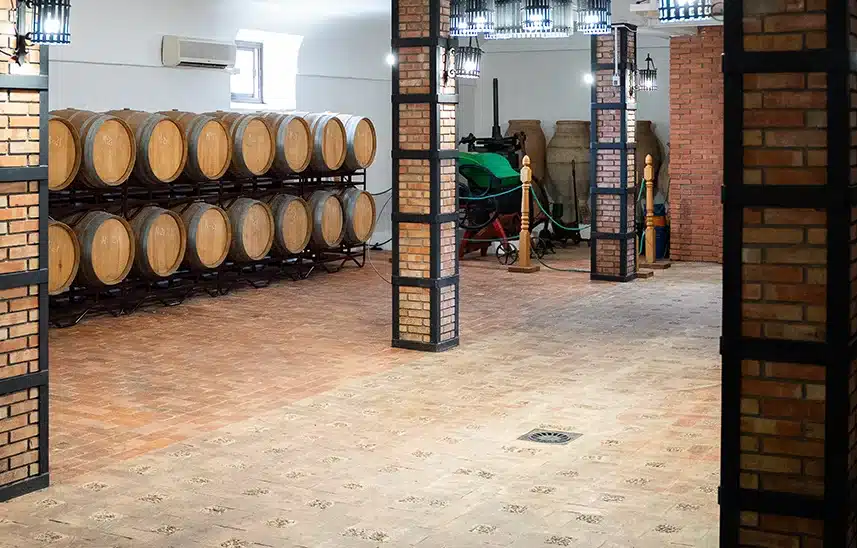 Barricas de vino Bodegas Cristo de la Vega