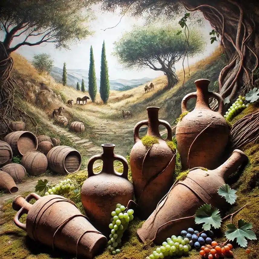  Descubrimientos arqueológicos sobre el origen del vino en el Cáucaso.