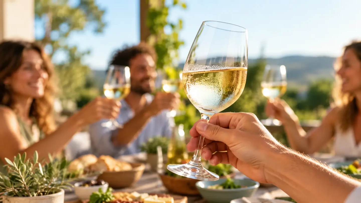 a que temperatura se toma el vino blanco 1440x810